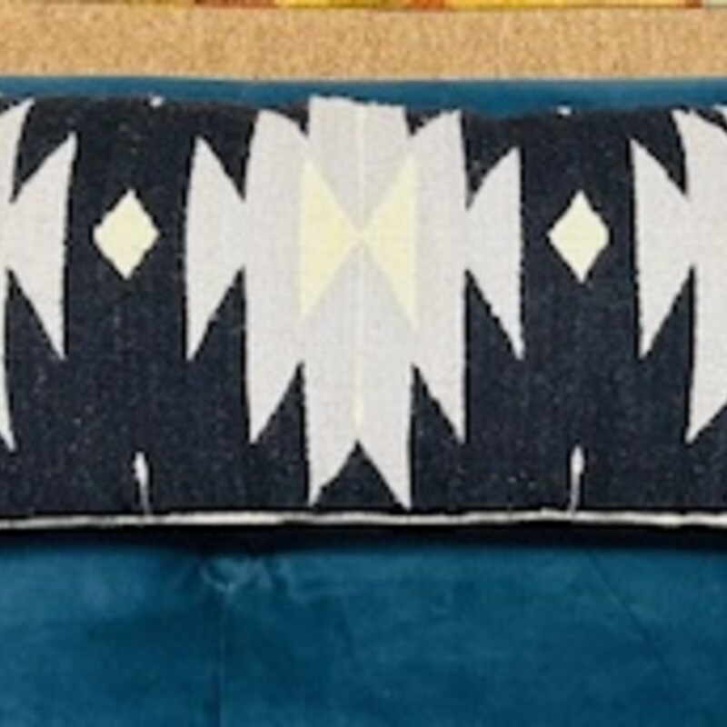 Wool Aztec Body Pillow