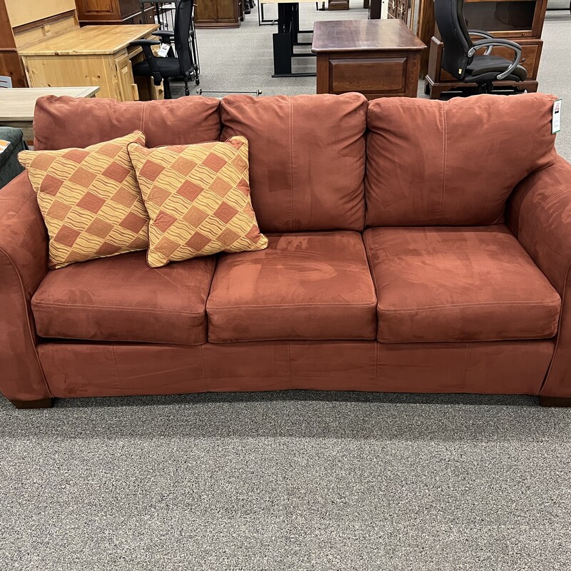 Red Fabric Sleeper Sofa