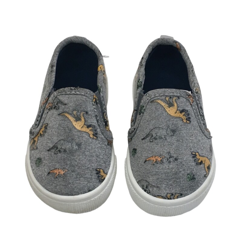 Shoes (Grey/Dinosaurs)