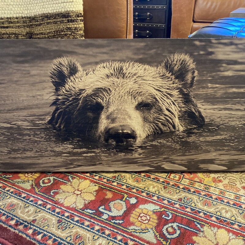 Bear On Wood