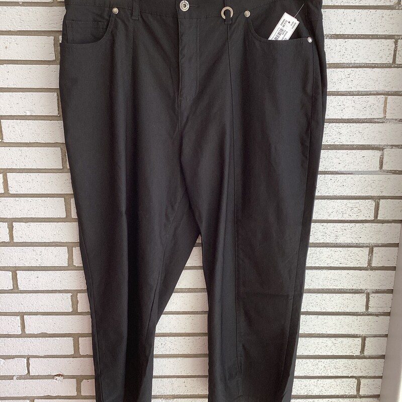 Pants, Black, Size: Large