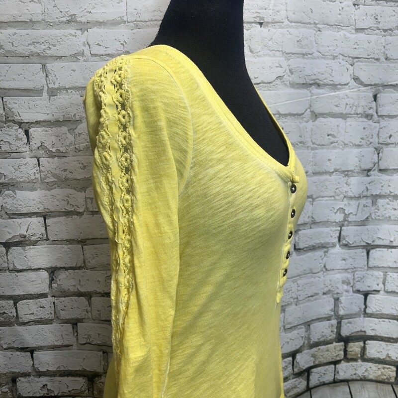 Free People, Yellow, Size: Small