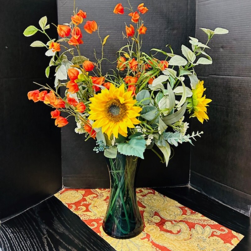 Sunflower Bouquet In Vase