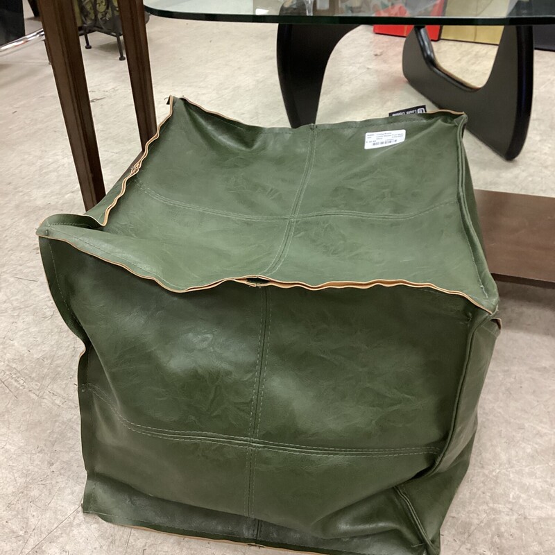 Louis Donne Pouf Boho, Olive, Leather
16 in x 16 in x 16 in t