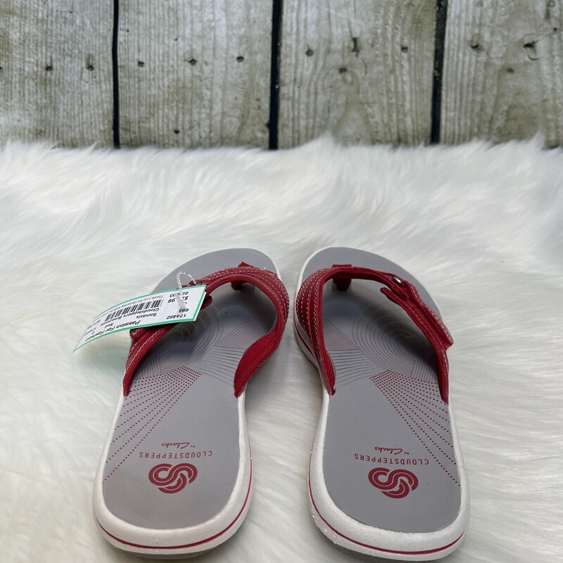 Cloudsteppers Breezesea, Red, Size: 5