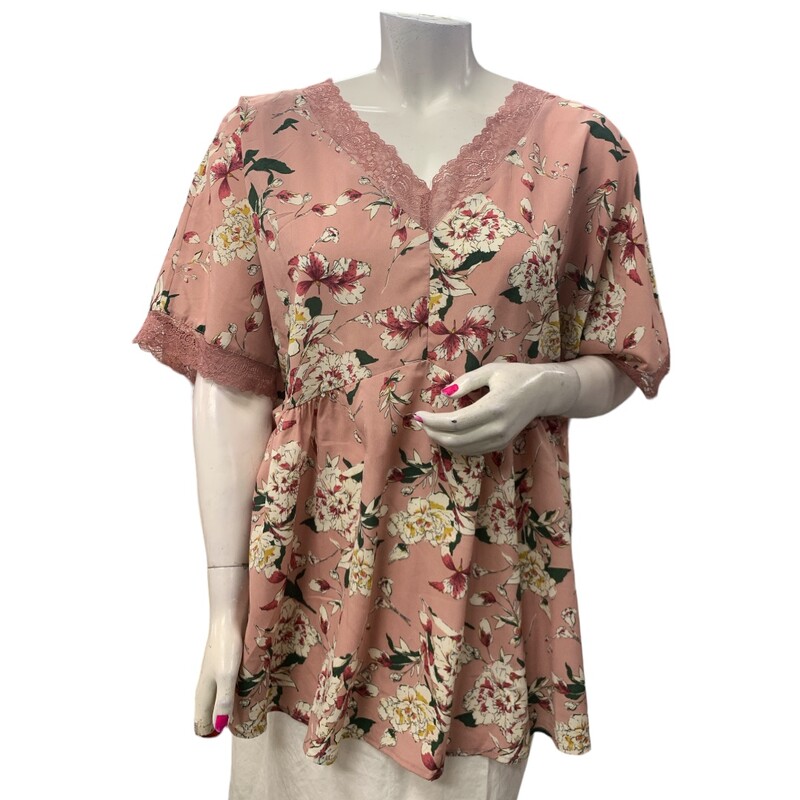 BloomChic NWT, Rose/mul, Size: 2X