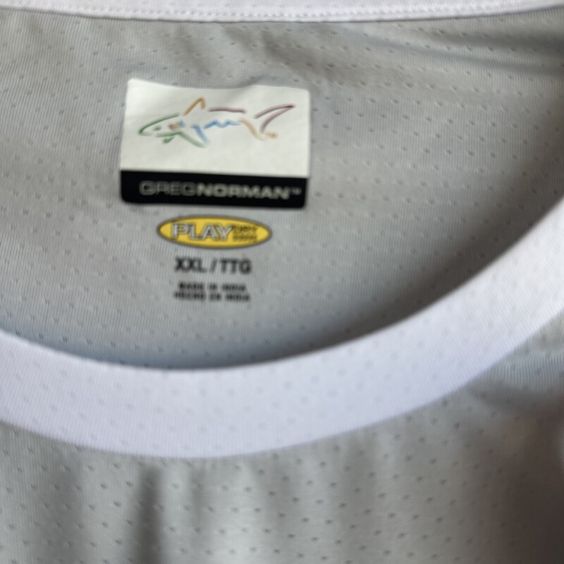 Nwt Greg Norman Tshirt, Grey, Size: Xxl<br />
new with tags<br />
all sales final<br />
shipping available<br />
free in store pick up within 7 days of purchase
