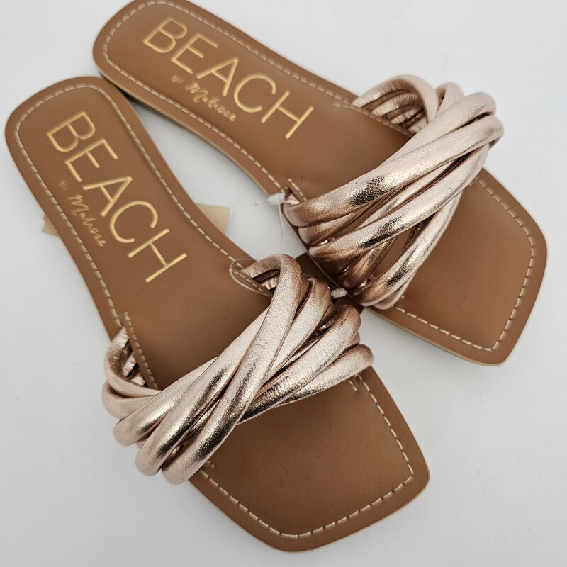 Beach By Matisse, Rosegold, Size: 7