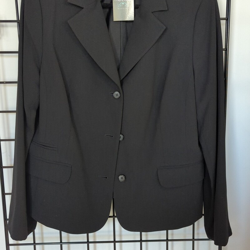 Nygard Blazer, Black, Size: 16