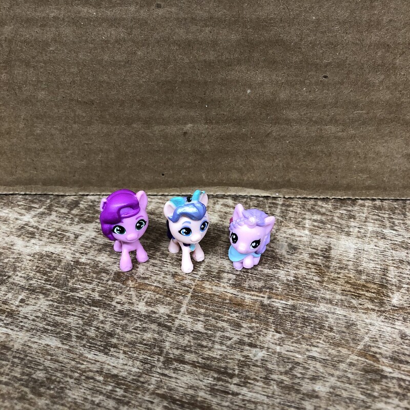 My Little Pony, Size: Figure, Item: X3 Mini