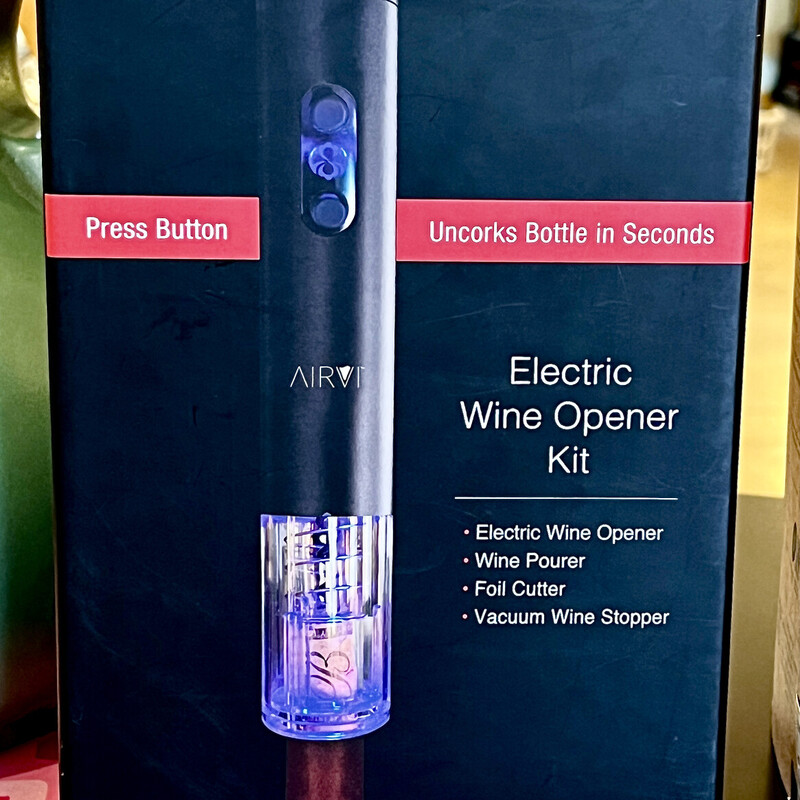 Wine Opener Airvi Electric NEW in box