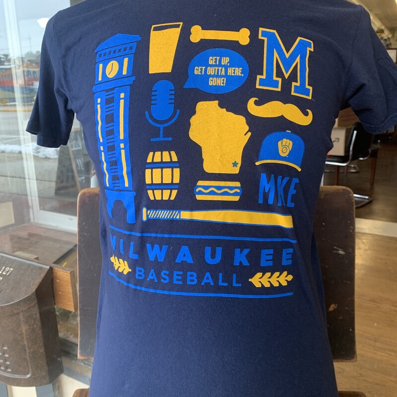 MKE Baseball Tshirt, Navy Yel, Size: Small

All Sales Are Final
No Returns

Pick Up In Store Within 7 Days Of Purchase
Or
Have It Shipped

Thanks For Shopping With Us:-)