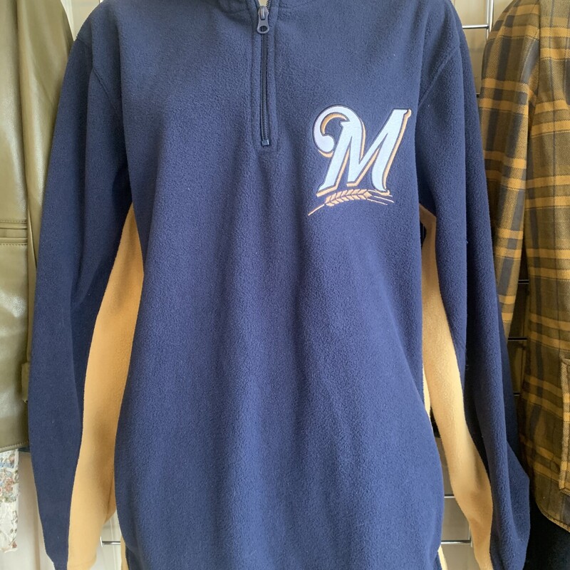 Brewers 1/4 Zip Fleece, Blu/gold, Size: XXL
All Sales Are Final
No Returns

Pick Up In Store Within 7 Days Of Purchase
Or
Have It Shipped

Thanks For Shopping With Us:-)