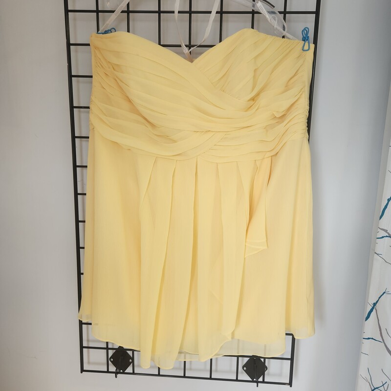 David Bridal Formal, Yellow, Size: 26