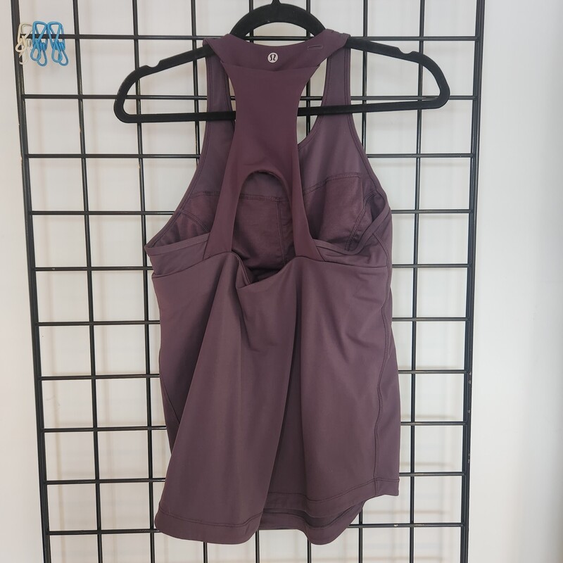 Lululemon Tank, Purple, Size: M<br />
Built-in Bra