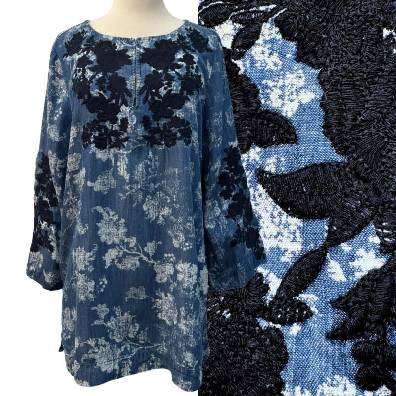 Chicos Floral Tunic