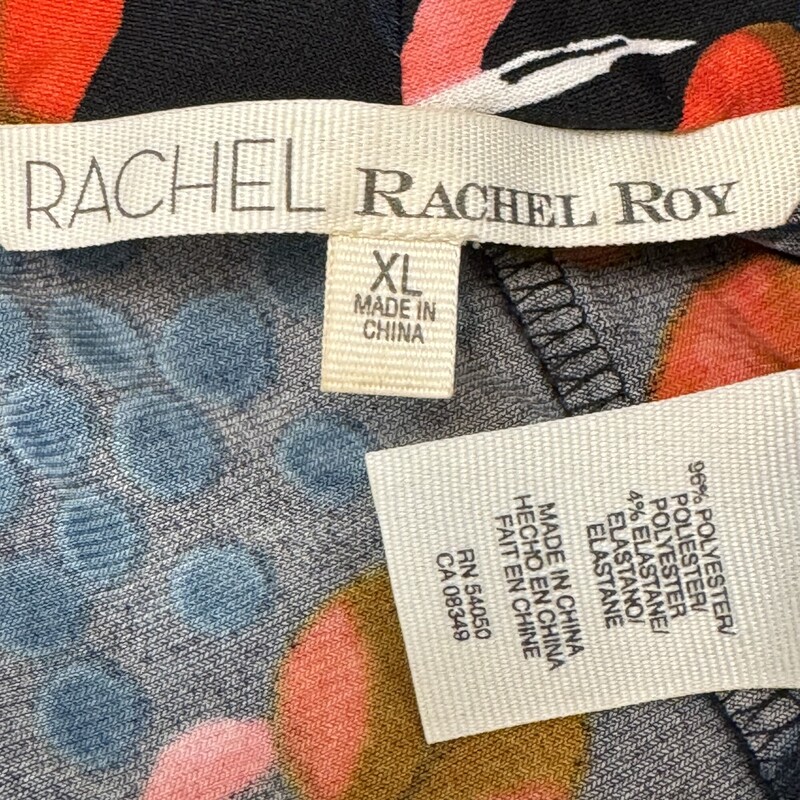 Rachel Roy Jumper<br />
Cutest Bird and Floral Print!<br />
Colors: Navy, Pink, Gold, Cora, and White<br />
Size: XL
