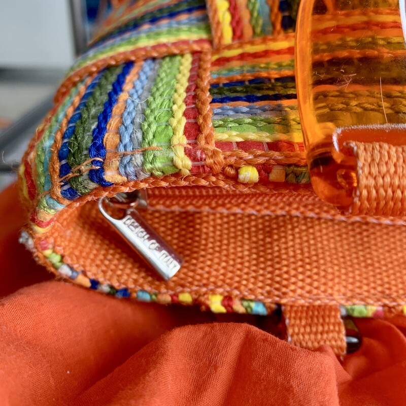 M&G Handbag,<br />
Colour: Orange Multi,<br />
 Size: Medium