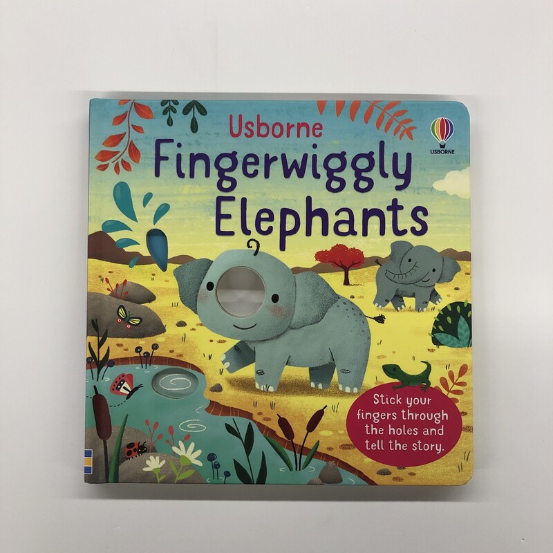 Finger Wiggly Elephants, Size: Board, Item: NEW