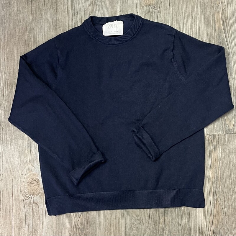 Zara Knit Sweater, Navy, Size: 9Y