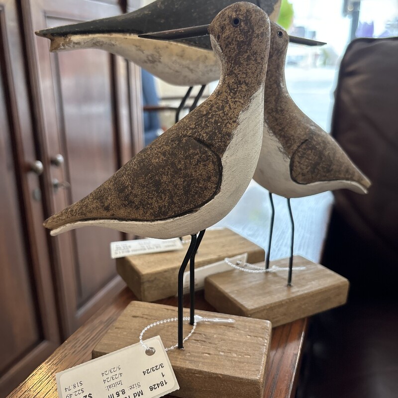 Md Tall Slender Bird On Base
Natural
Size: 8.5 In
