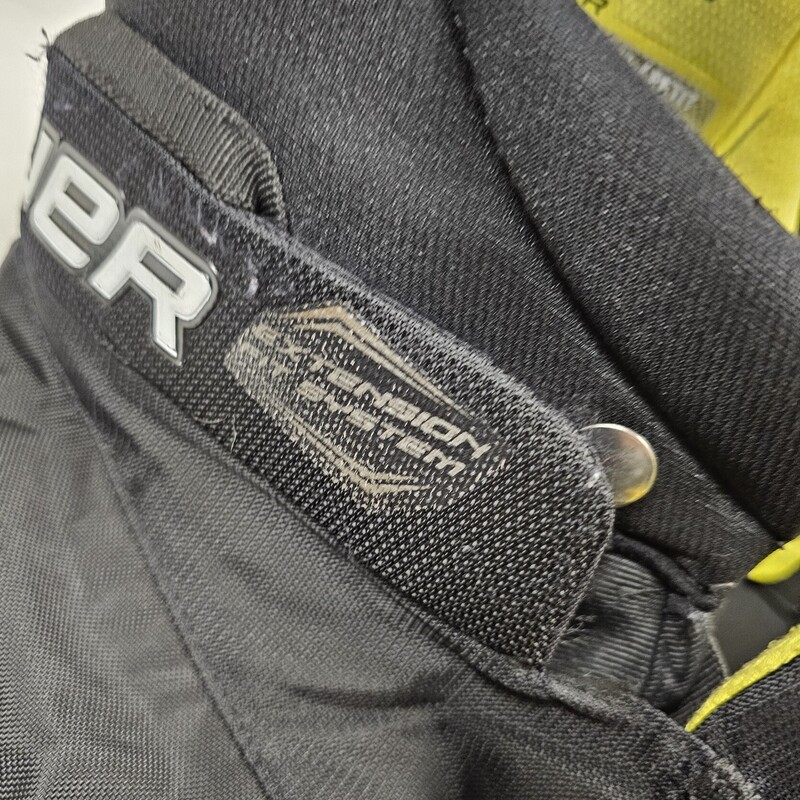 Pre-owned Bauer Supreme 3S Pro Junior Hockey Pants, Black, Size: Jr S, MSRP $129.99
