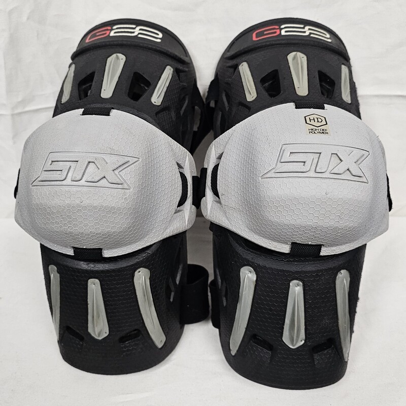 Pre-owned STX G-Force 22 Lacrosse Arm Guards, Size: L