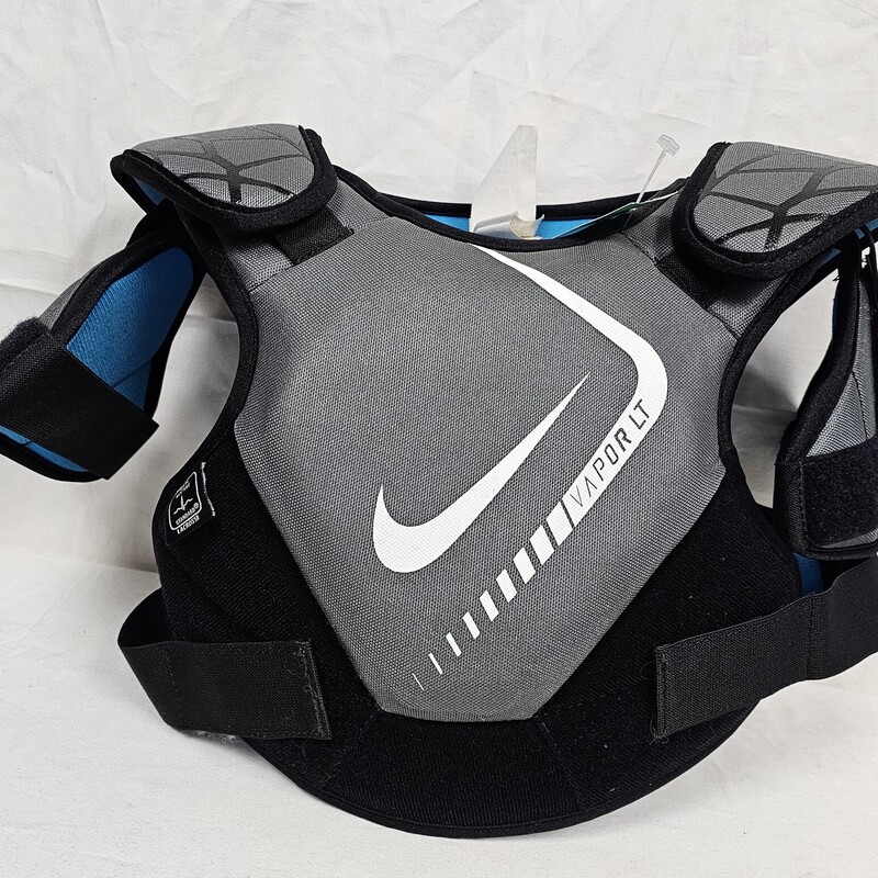 Pre-owned Nike Vapor LT Youth Lacrosse Shoulder Pads, Size: Yth M