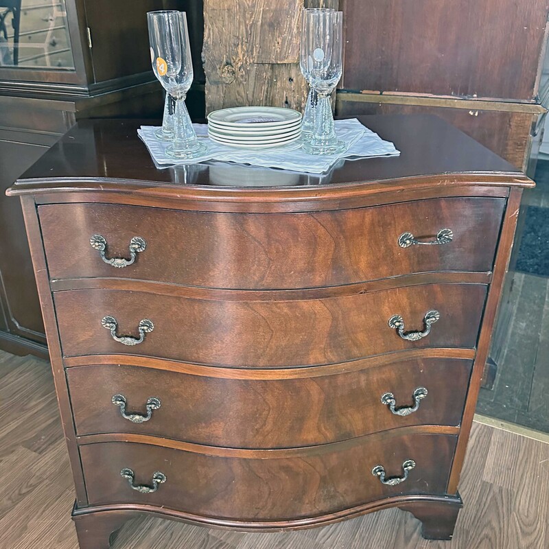Small Mahogany Buffet
30 In Wide x 18 In Deep x 31 In Tall.