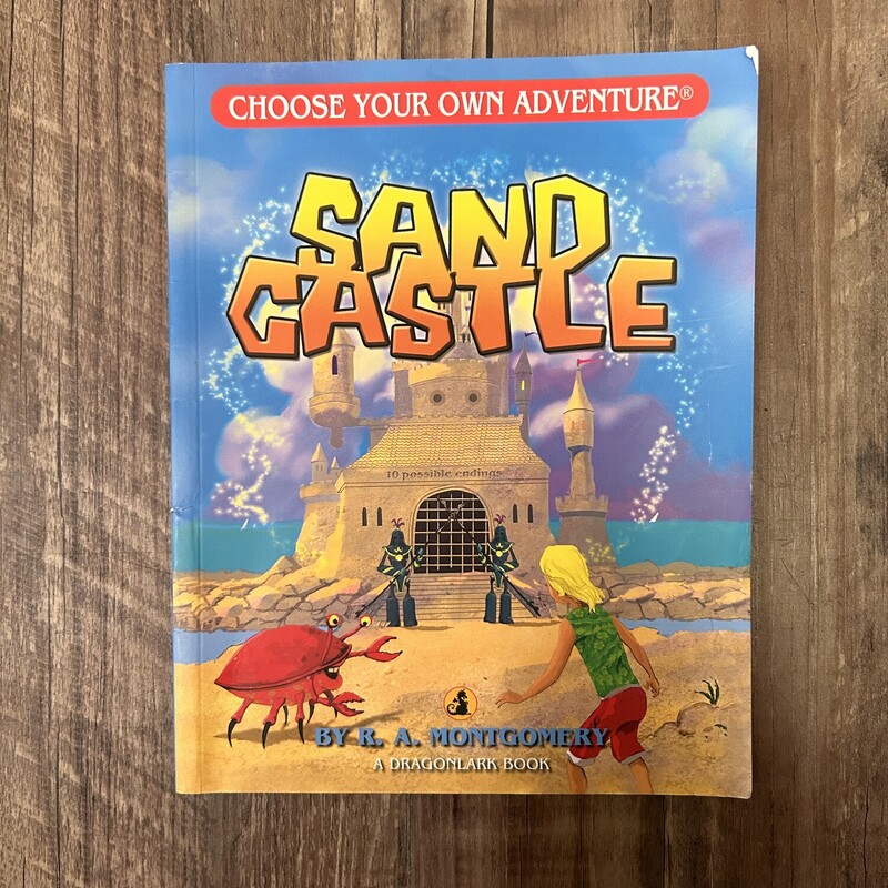 ChooseYourOwn: Sandcastle, Blue, Size: Book
