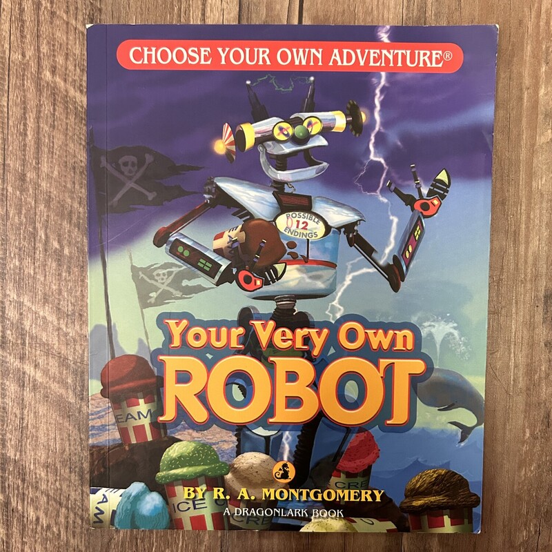 ChooseYourOwn: Robot, Blue, Size: Book