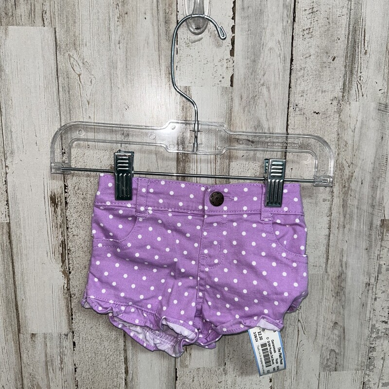 0/3M Purple Dot Shorts