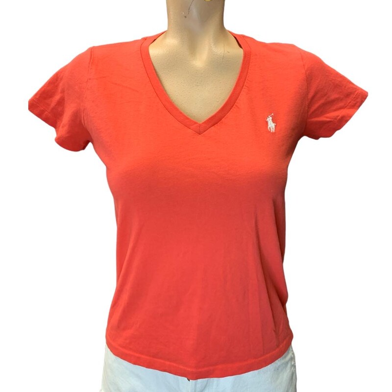 Ralph Lauren Shirt, Coral, Size: M