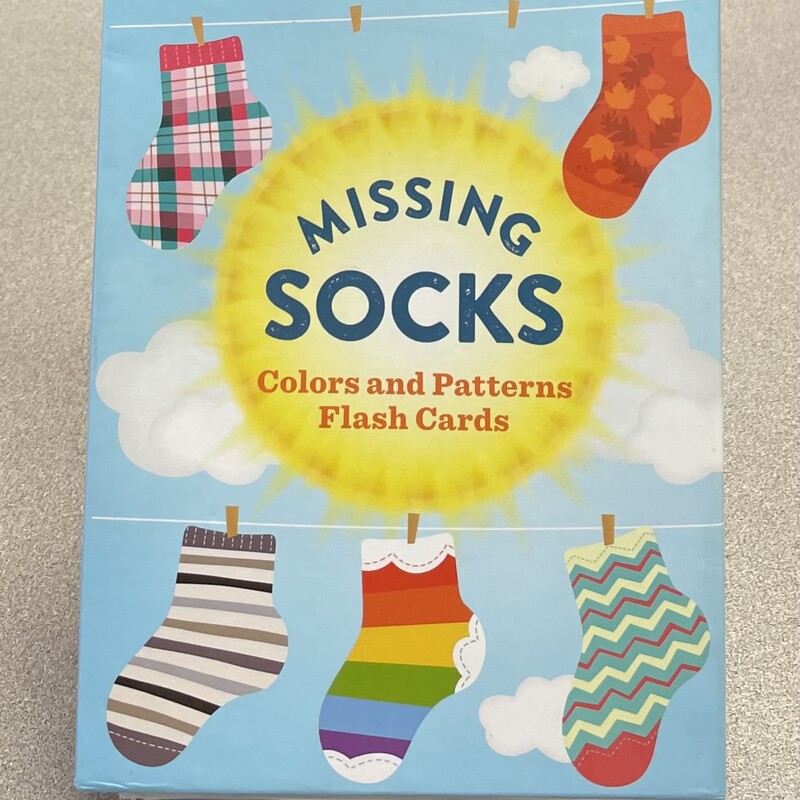 Missing Socks Colors & Patterns Flash cards
Complete