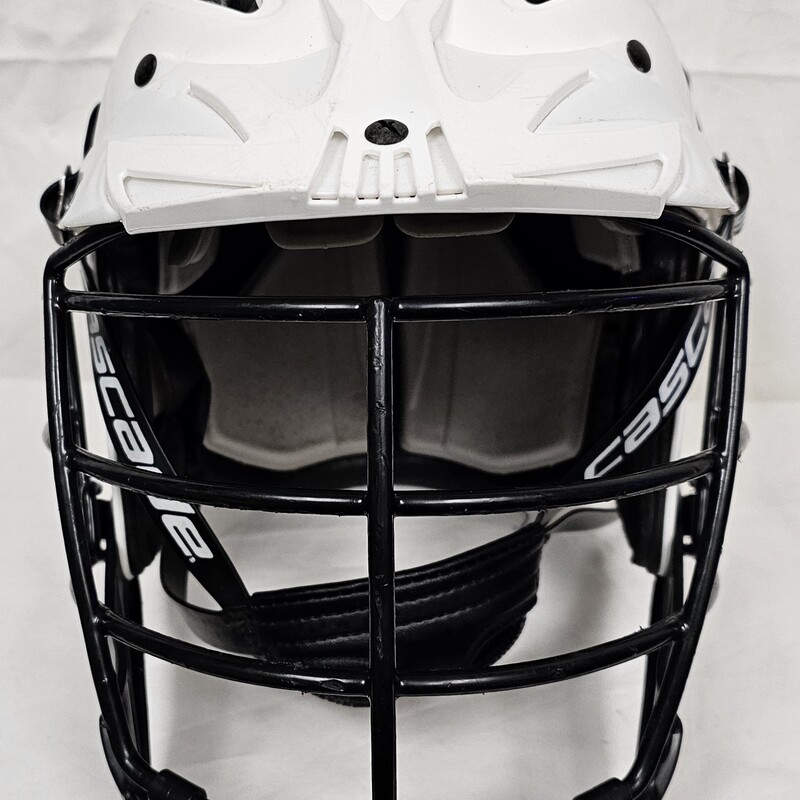 Pre-owned Cascade CPV Lacrosse Helmet, White, Size: M/L,  MSRP $139.99