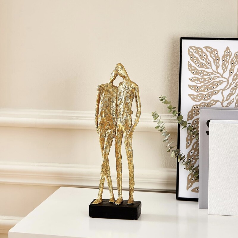 Gold Mod Couple Statue