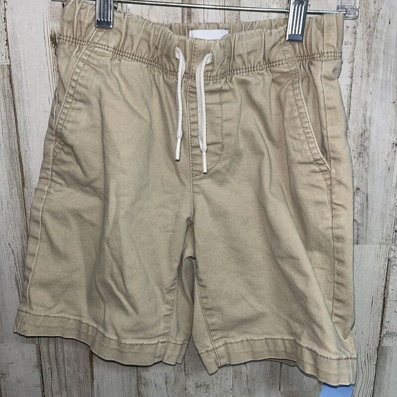 8 Beige Pull On Shorts