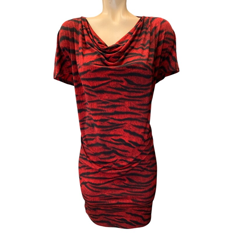 Michael Kors Dress, Red/blk, Size: S