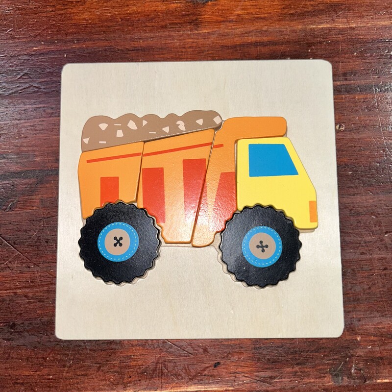 Small Wooden Truck Puzz