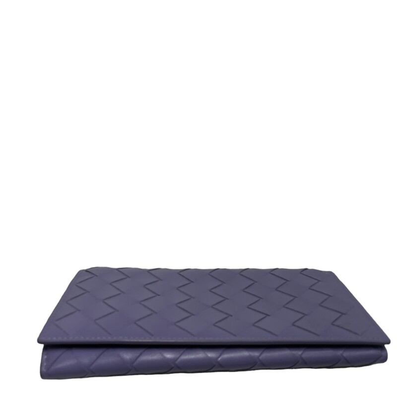 Bottega Veneta Purple Wallet
Bottega Veneta Purple Intrecciato Leather Flap Continental Wallet
Dimensions:
length: 3.93 in
Width: 7.48 in