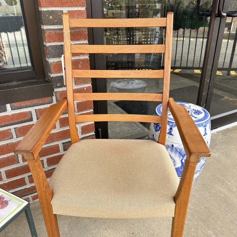 Mid Century Modern Svegards Chair, Teak Wood