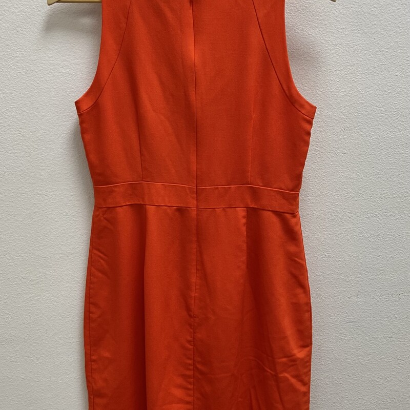 Orange Sleeveless Dress<br />
Orange<br />
Size: 6