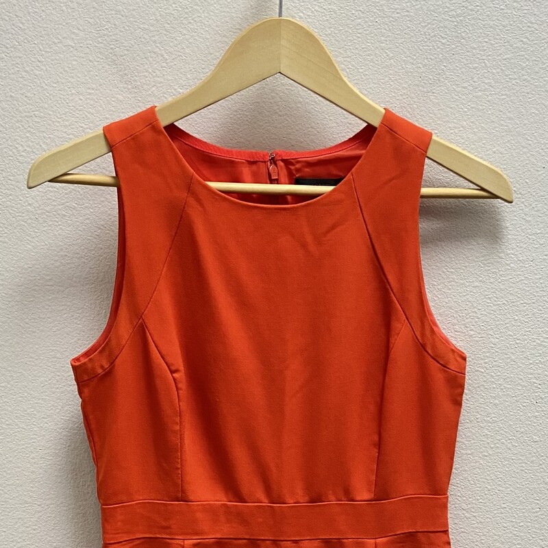 Orange Sleeveless Dress
