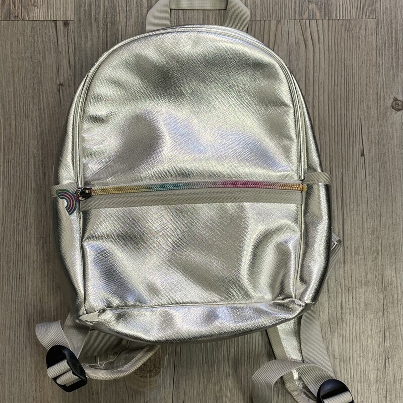 Iscream Mini Back Pack, Silver, Size: Pre-owned