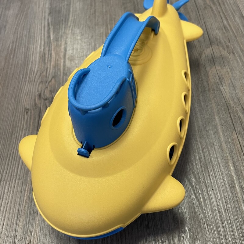 Green Toys Submarine, Yellow, Size: 2Y+