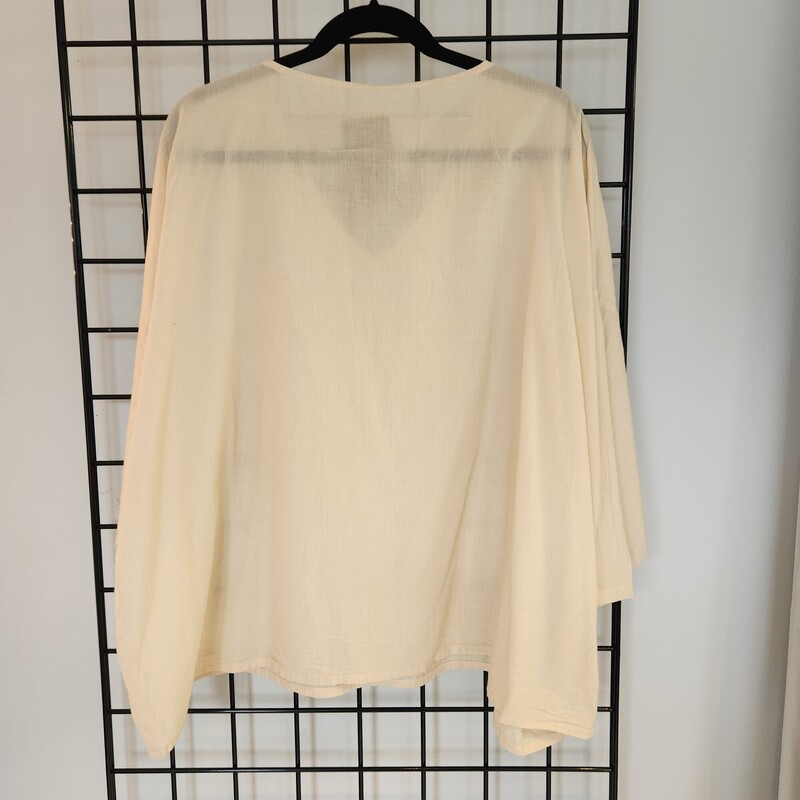 No Tag Top, Beige, Size: 1X