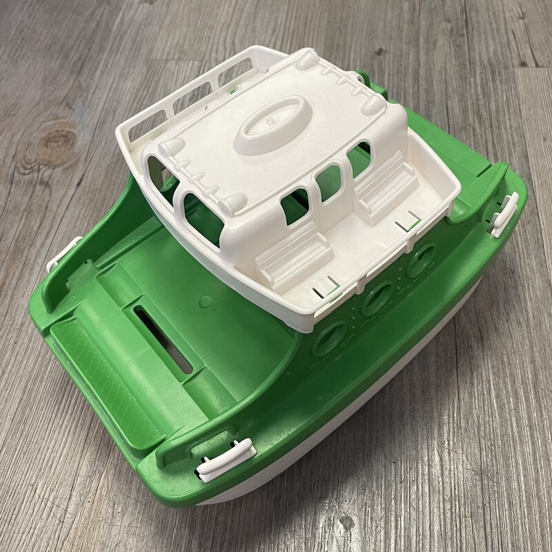 Green Toys Ferry Boat, Green, Size: 24M