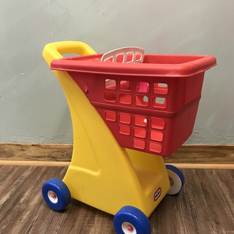 Little Tikes Shoping Cart, Yellow, Size: Toy/Game