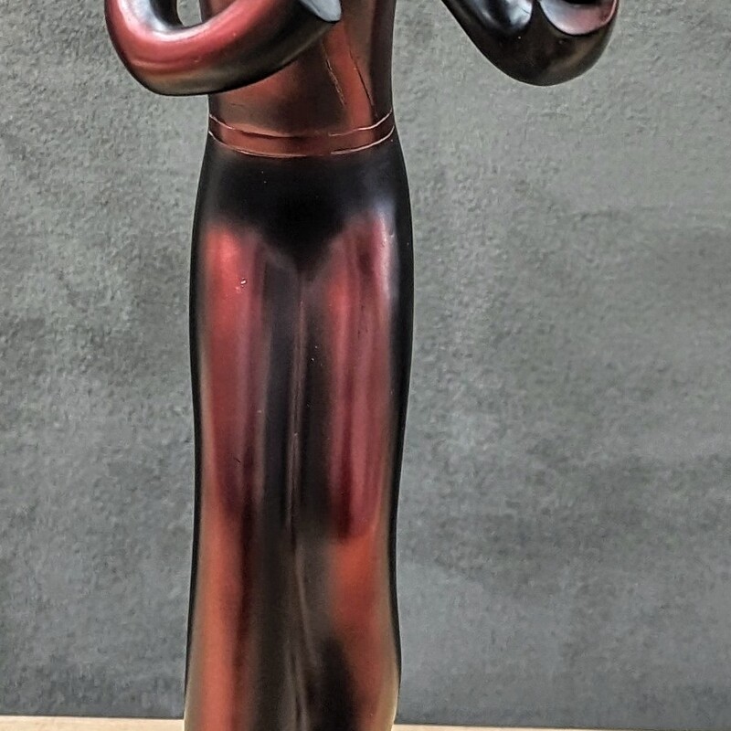 Modern Violinist Figurine
Maroon Black Silver Size: 4.5 x 12.5H