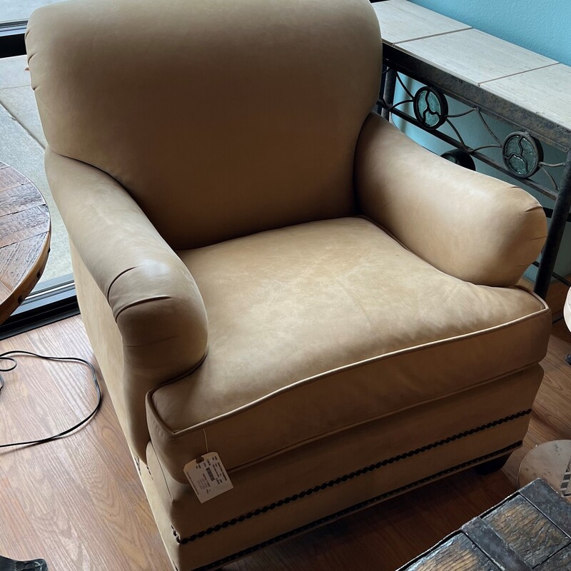 CBS Leather Arm Chair
